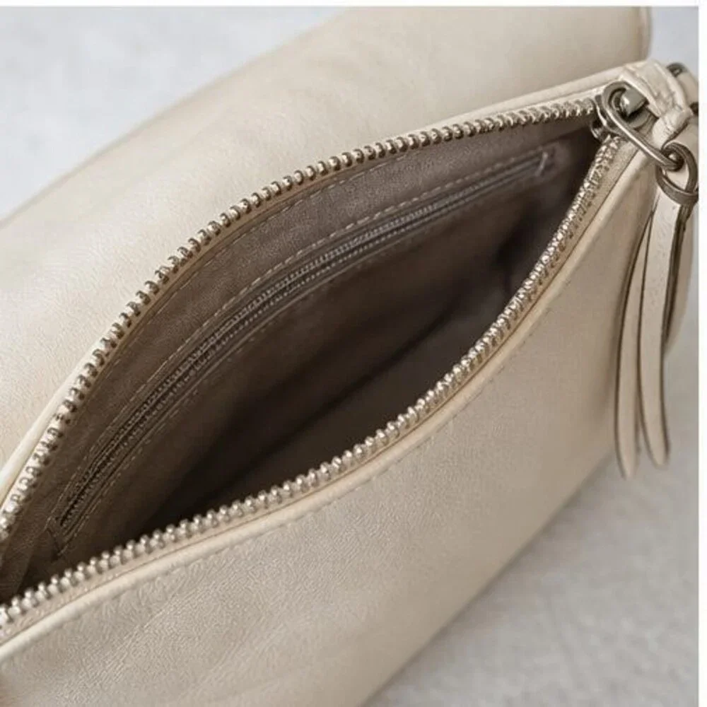 Stone Nylon Crossbody Bag